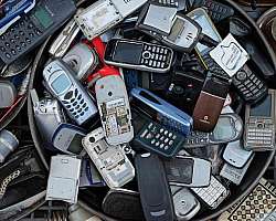 Coleta de celulares